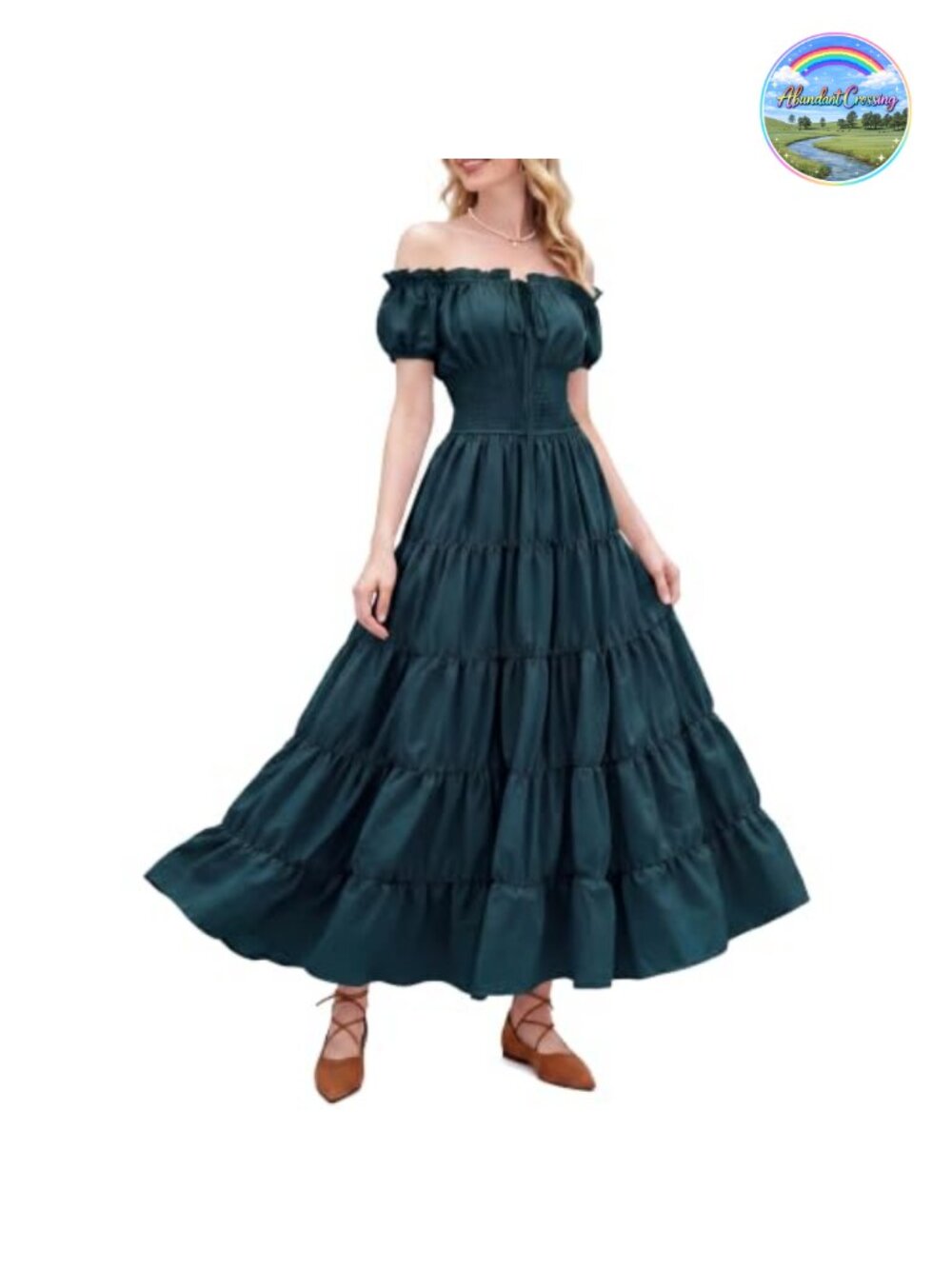 Renaissance Costume Medieval Peasant Dress Cottagecore Theme Party